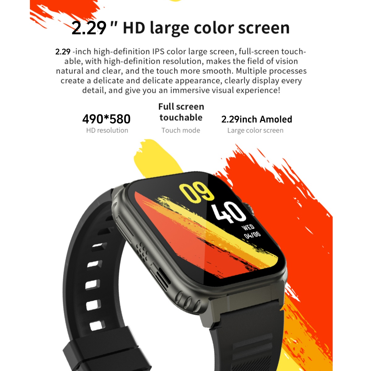 New DW100 Pro + Plus Smartwatc - Fall Detection Watch recension och pris