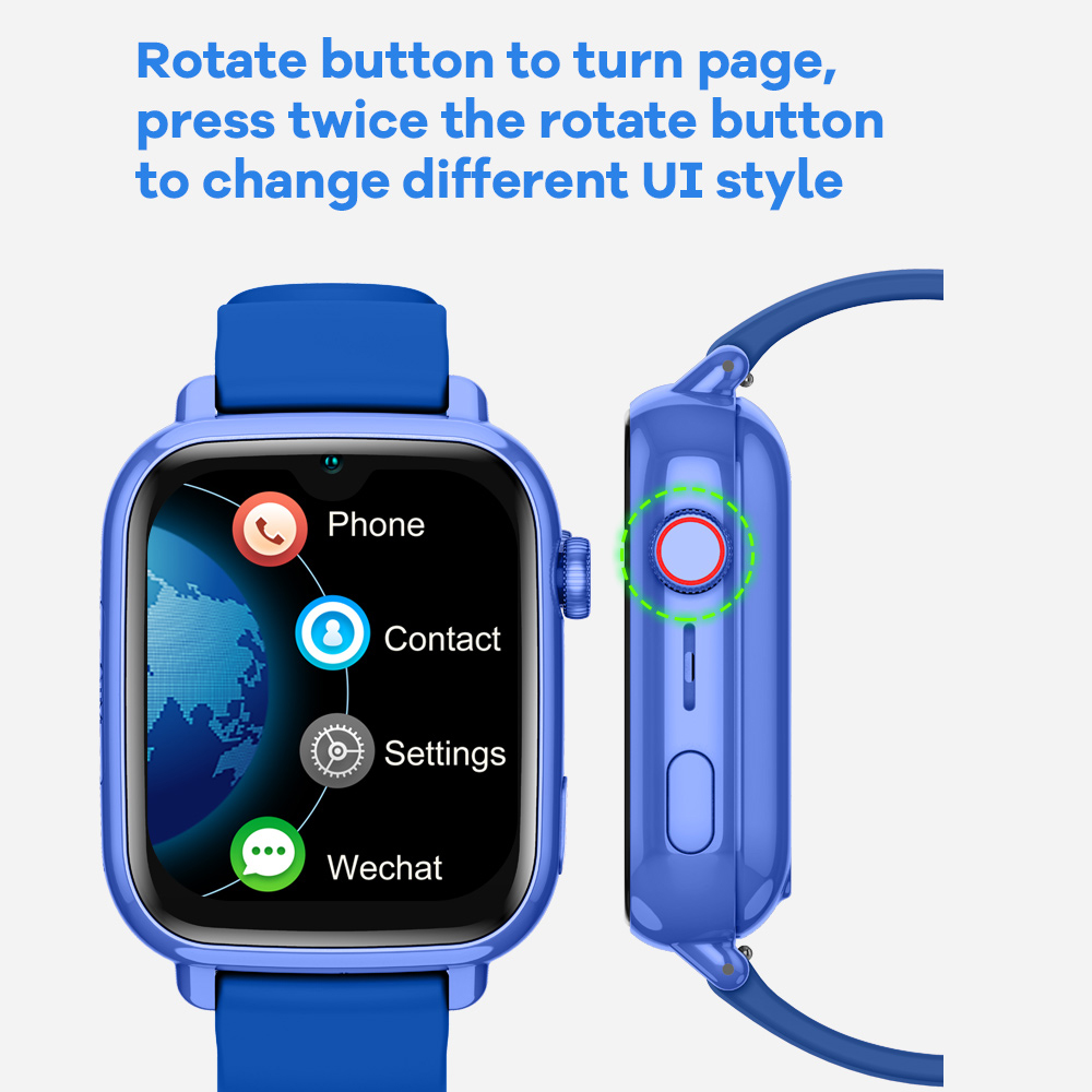 4G Smart Watch Kids Phone Watc - Fall Detection Watch recension och pris