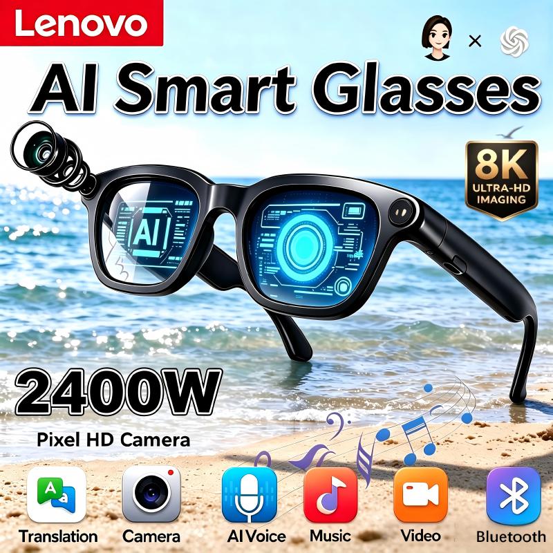 Lenovo 8K HD Smart AI Glasses  - Smart Glasses Lens recension och pris