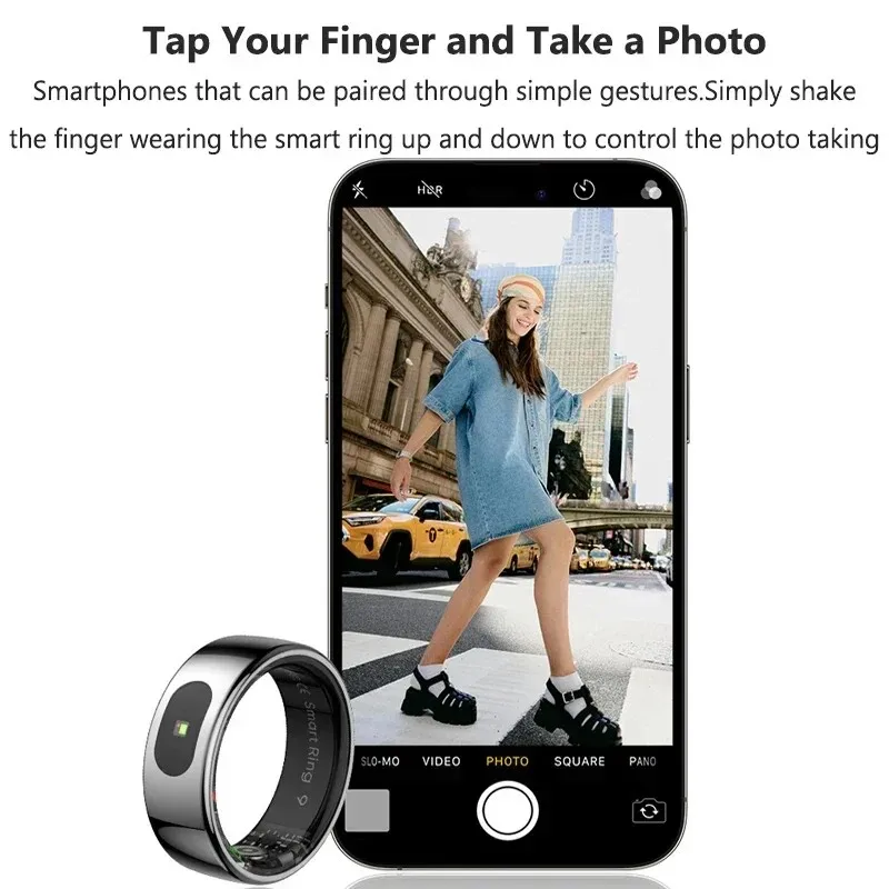HY Digital New Smart Ring For  - Temperature Ring Skin recension och pris