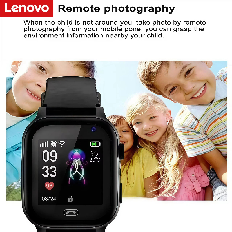 Lenovo Kids Smart Watch Earpho - Fall Detection Watch recension och pris