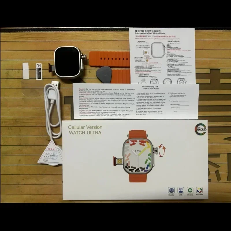 CDS9 New Android Smartwatch 4G - Fall Detection Watch recension och pris