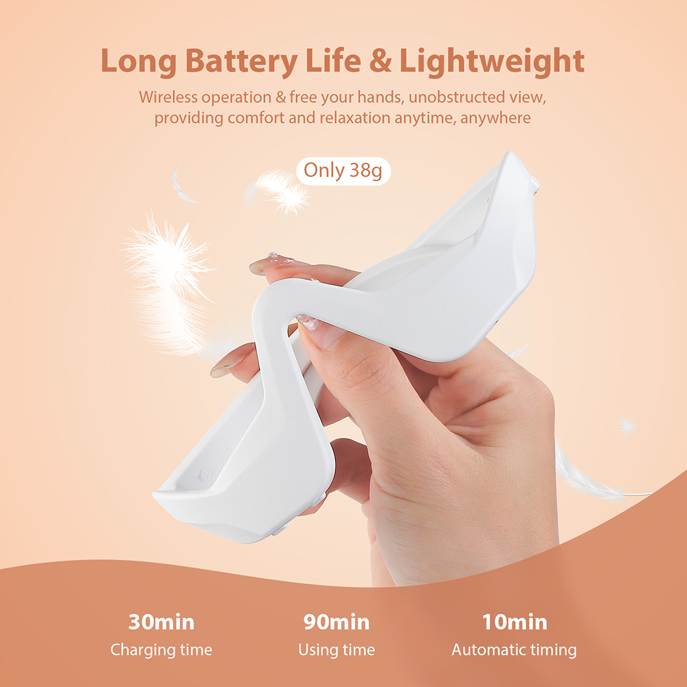Eye Massager 3D Eyes Relax Mas - Light Therapy Glasses recension och pris