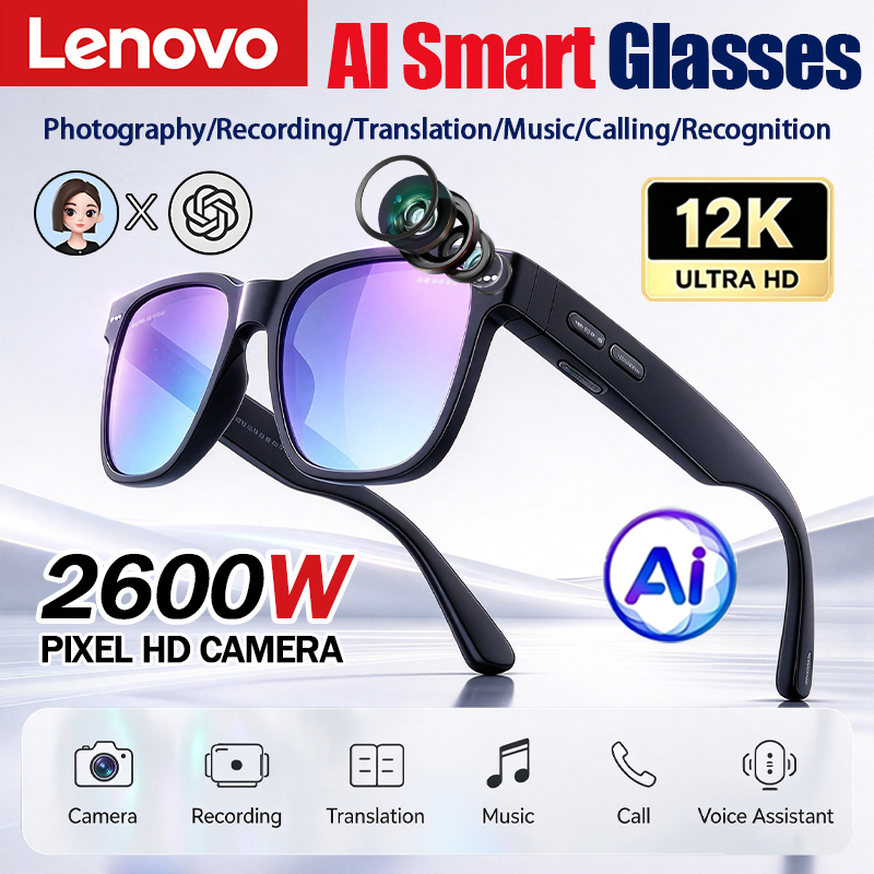 Lenovo AI Smart Glasses 12KHD  - Smart Glasses Lens recension och pris