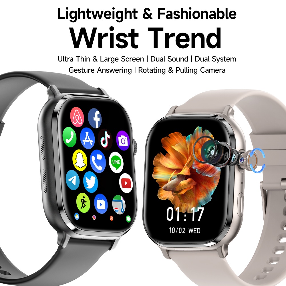 32GB+512GB Smartwatch 5G LTE A - Fall Detection Watch recension och pris
